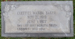Cletties Wanda Baker