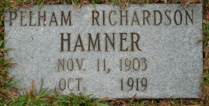 Pelham Richardson Hamner