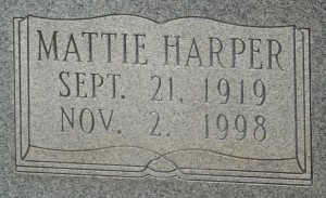 Mattie Mae Harper Phillips