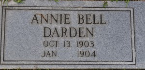 Darden, Annie Bell -2