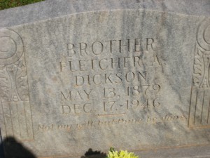 Dickson, Brother Fletcher A.